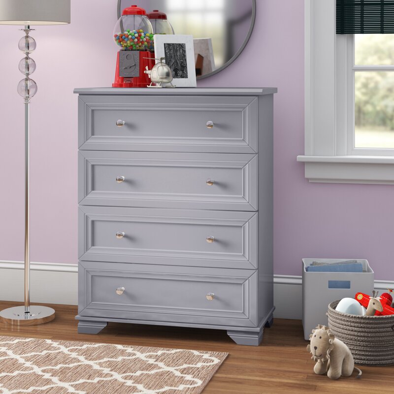 Three Posts™ Baby & Kids Essex Kids 4 - Drawer Dresser & Reviews | Wayfair